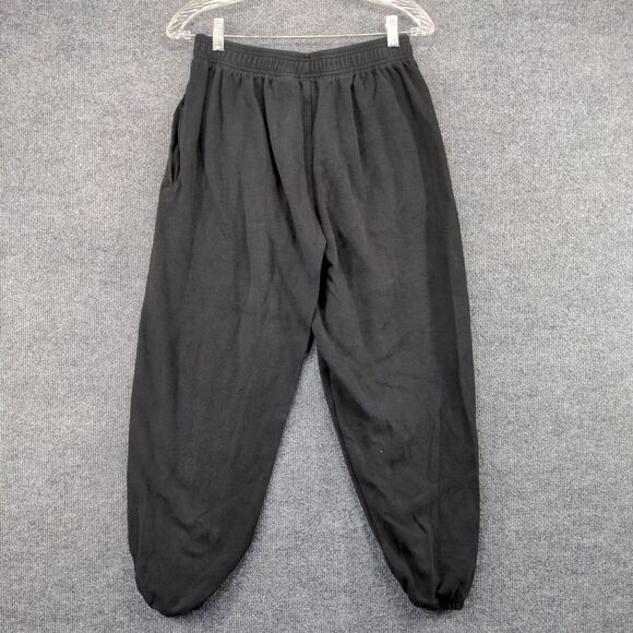 Adidas Joggers Sweatpants Mens Size Small Black Pockets Logo - Picture 3 of 12